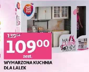 Auchan Wymarzona kuchnia dla lalek one two fun (by auchan) oferta