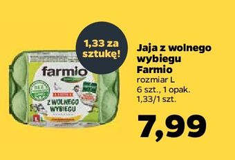 Netto Jaja z wolnego wybiegu kl. l farmio oferta