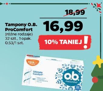 Netto Tampony super o.b. procomfort oferta