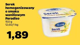 Netto Serek waniliowy paradiso oferta