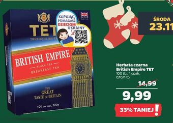 Netto Herbata tet british empire oferta