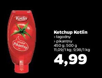 Netto Ketchup pikantny kotlin oferta