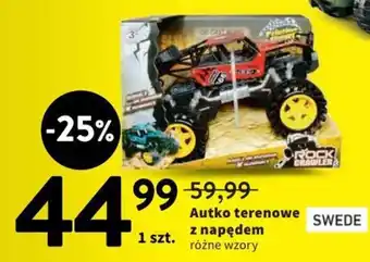 Intermarche Swede Autko terenowe z napędem różne wzory oferta