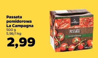 Netto Passata przecier pomidorowy la campagna oferta