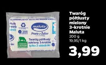 Netto Twaróg półtłusty mielony maluta oferta