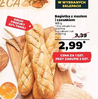 Netto Bagietka z masłem czosnkowym oferta