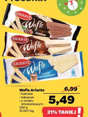 Netto Wafle śmietankowe ariante oferta