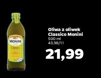 Netto Oliwa z oliwek extra vergine monini classico oferta