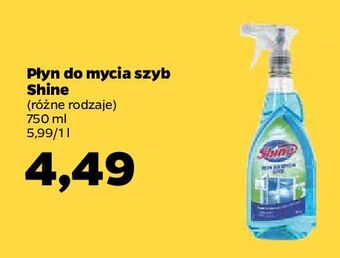 Netto Płyn do mycia szyb shine rapid power clean oferta