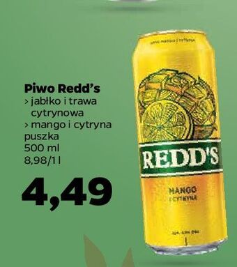 Netto Piwo redd's jabłko i trawa cytrynowa oferta