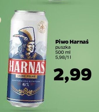 Netto Piwo harnaś jasne pełne oferta