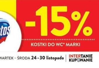 Intermarche Domestos kostki do WC oferta
