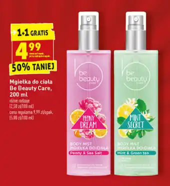 Biedronka Mgiełka do ciała Be Beauty Care 2x 200ml oferta
