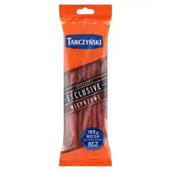 Biedronka Tarczyński kabanosy exclusive wieprzowe 105 g oferta