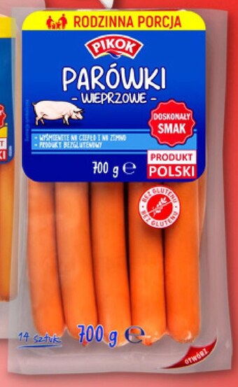 Lidl Parówki pikok oferta
