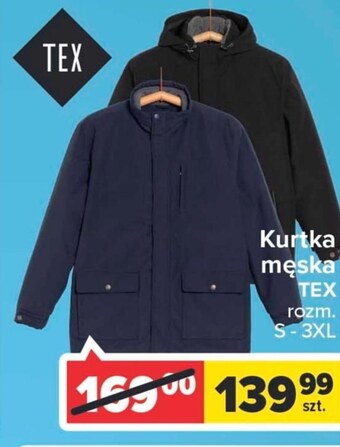 Carrefour Kurtka męska tex oferta