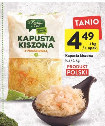 Intermarche Kapusta kiszona z marchewką z sadów i pól oferta