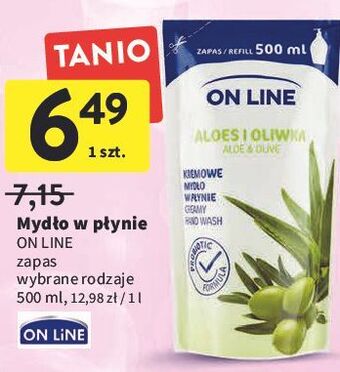 Intermarche Mydło w płynie aloes i oliwka on line oferta