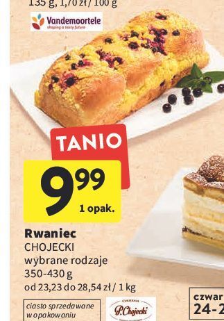Intermarche Rwaniec z czarną porzeczką chojecki oferta
