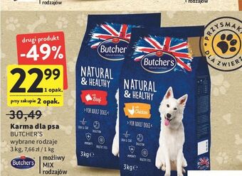 Intermarche Karma dla psa z kurczakiem butcher's natural & healthy oferta