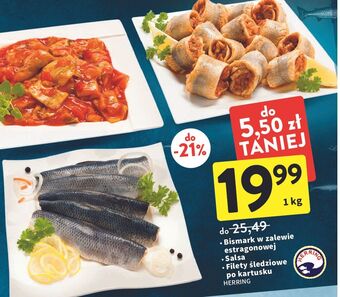 Intermarche Filety śledziowe po kartusku herring oferta