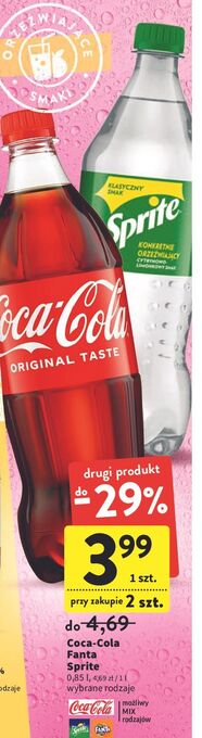 Intermarche Napój sprite oferta