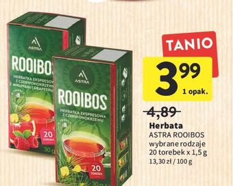 Intermarche Herbata malina z grapefruitem astra rooibos oferta