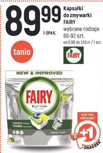 Intermarche Tabletki do zmywarek lemon fairy platinum oferta