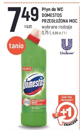 Intermarche Płyn do wc pine domestos oferta
