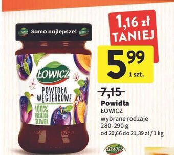Intermarche Powidła węgierkowe łowicz oferta