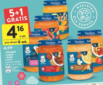 Intermarche Obiadek kurczak w potrawce z jarzynkami gerber oferta