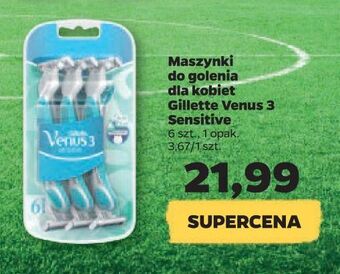 Netto Maszynki do golenia gillette venus 3 sensitive oferta