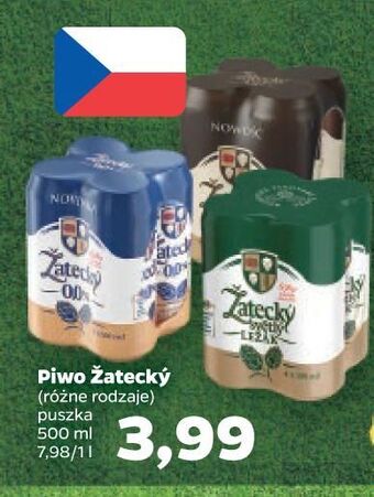 Netto Piwo zatecky 0% oferta
