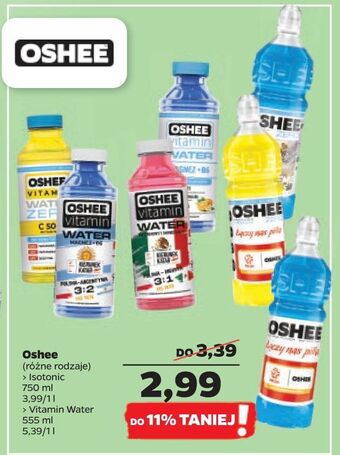 Netto Napój magnez+b6 oshee vitamin water oferta