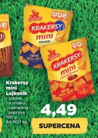 Netto Krakersy solone lajkonik mini oferta