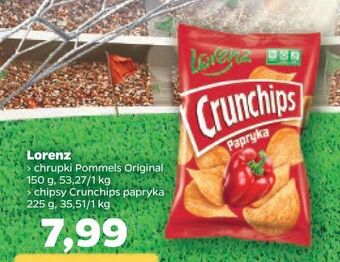 Netto Chipsy paprykowe crunchips oferta