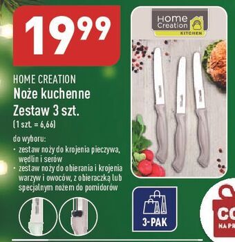 ALDI Noże kuchenne do pieczywa home creation oferta