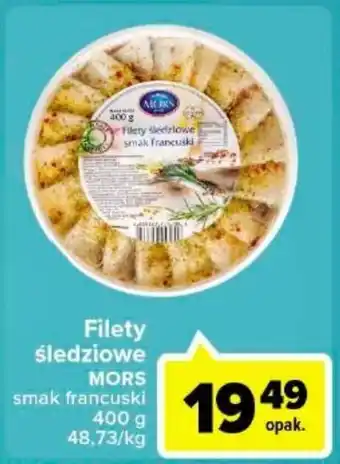 Carrefour Market MORS Filety śledziowe 400g oferta