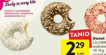 Intermarche La Lorraine donut wybrane rodzaje 70-74g oferta