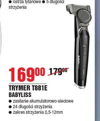 Trymer t881e babyliss