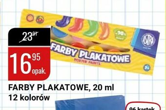 bi1 Farby plakatowe, 20 ml 12 kolorów oferta