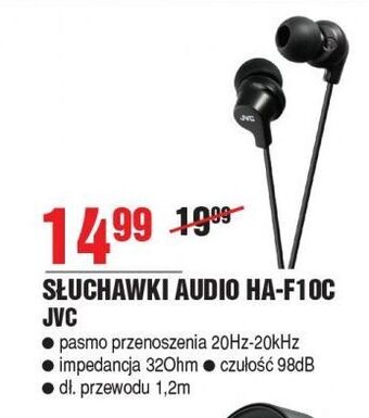 Słuchawki ha-f10c jvc