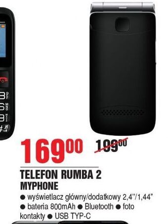 E.Leclerc Telefon komórkowy rumba 2 myphone oferta