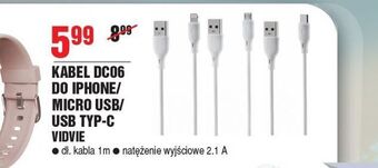 E.Leclerc Kabel do iphone dc06 vidvie oferta