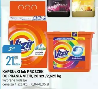 bi1 Kapsułki lub proszek do prania vizir, 26 szt./2,625 kg oferta