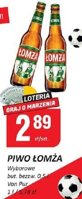 Van Pur piwo łomża 0,5l
