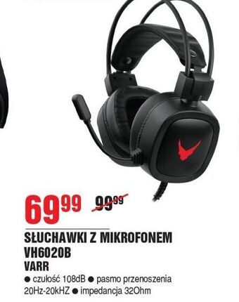 E.Leclerc Słuchawki vh6020b varr oferta