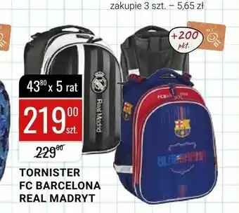 Tornister fc barcelona real madryt