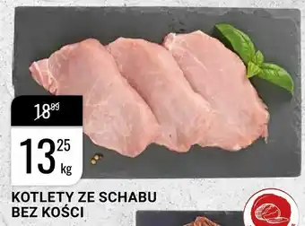 Kotlety ze schabu bez kości