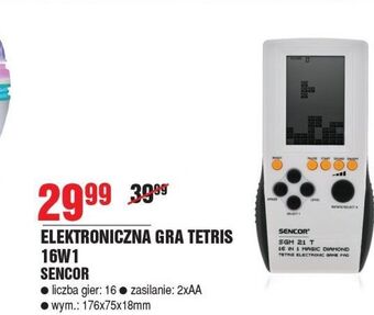E.Leclerc Gra tetris 16w1 sencor oferta